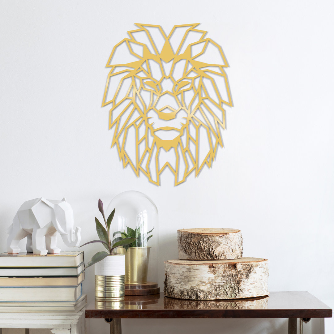 Lion Metal Wall Décor