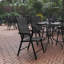 Chaise de patio pliante d'extérieur Hedgesville-86859327