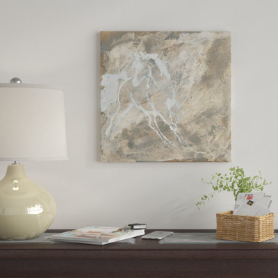 «White Horse I», reproduction sur toile