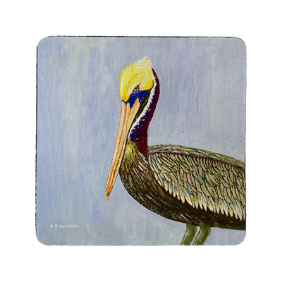 Pelican Portrait Coaster Set of 4