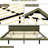 Modern Floating Bed Frame With 8 Dynamic Led Effects, Full Size, Pu Leather Upholstery, Effortless Setup-1771111663-1771111657