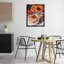 "Autumnal Tea Party", art mural encadré par Mardell Schuster-146209685-146209686