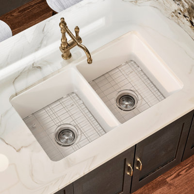 Los Flexi White Undermount Kitchen Sink