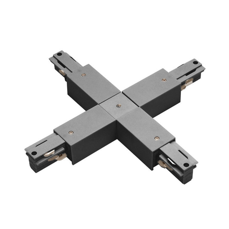 X Track Connector, Black