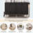 Ayka Sideboard with Adjustable Shelves and 4 Doors Fluted Panel-384961226-349803402