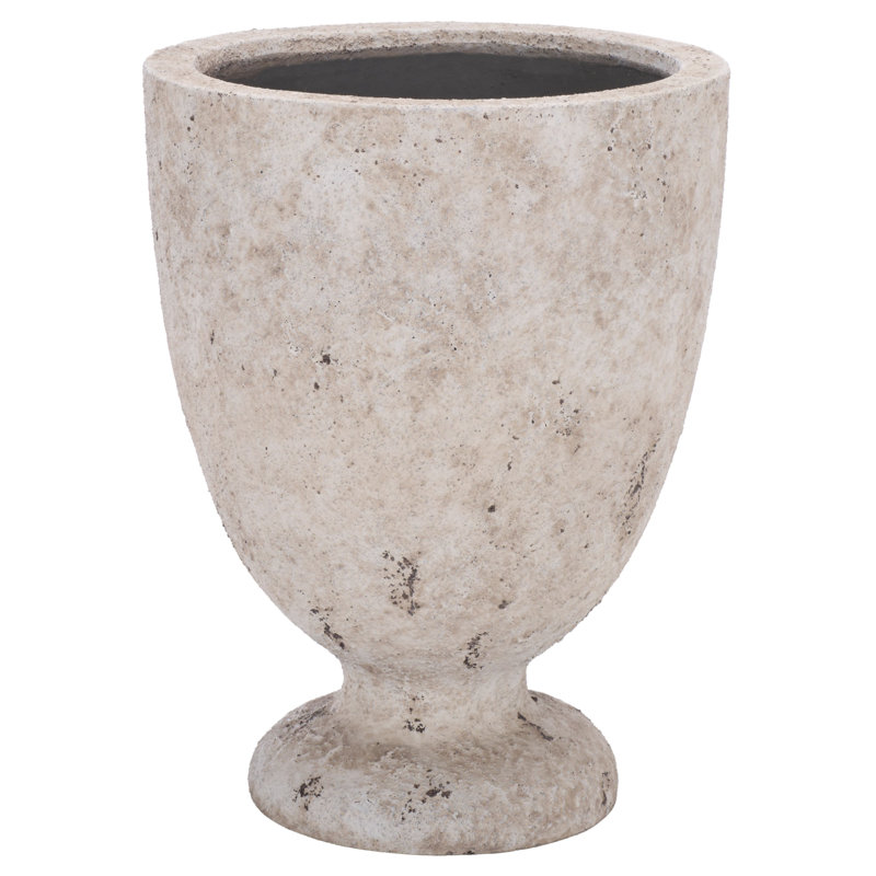 Ella Planter Pot, 14.2 x 14.2 x 18.1, Antique White