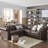 Huskins 141.2'' Faux Leather Sofa
