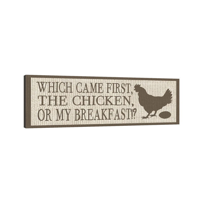 Home & Farm V 1 Piece Wrapped Canvas Panoramic Wall Art, 30.48 cm H x 91.44 cm W x 1.91 cm D