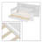 Classic Wooden Storage Daybed with Bookcase, a Side Armrest Table, and Two Under-Bed Drawers-1253104879-1253104876