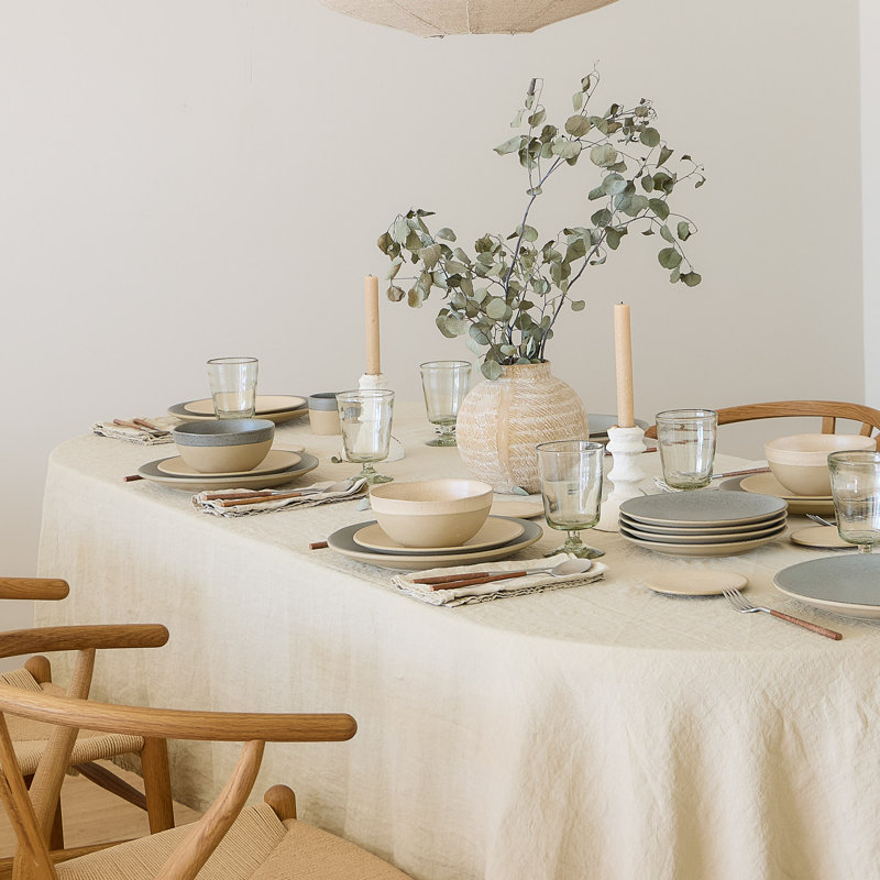 Arenito Handmade Eco Gres Amarela Salad/Dessert Plate, Champagne Yellow