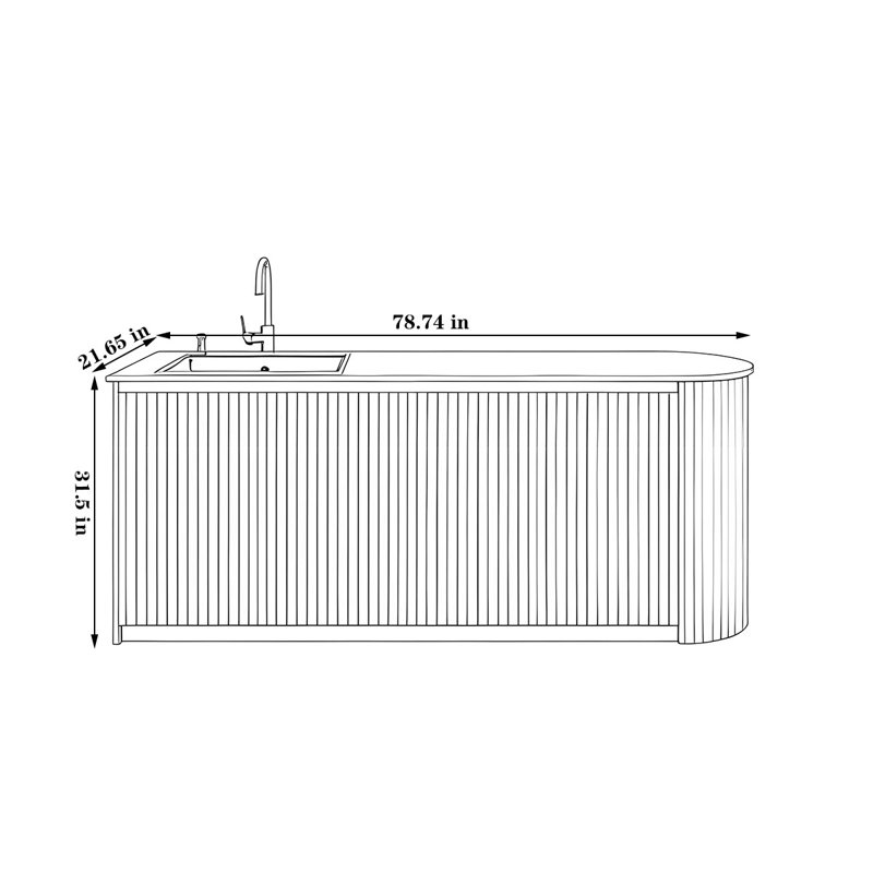 Meuble-lavabo d'extérieur à panneau basculant tout aluminium, Gris