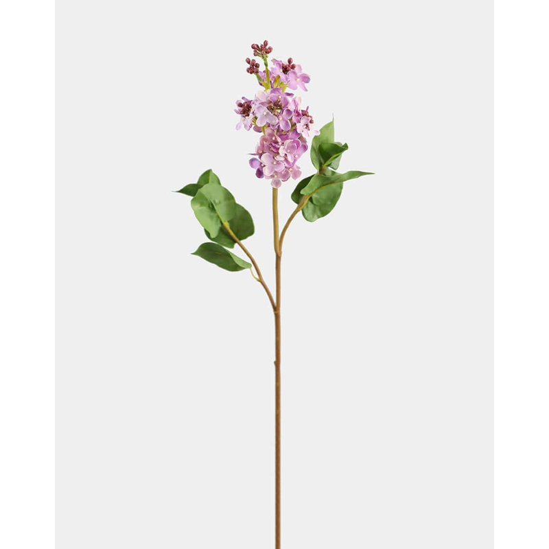 Artificial White Lilac 22.5", Purple