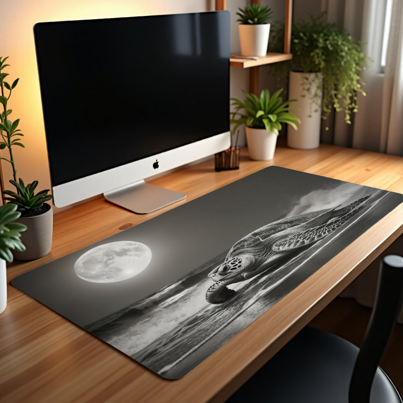 Polyester Desk Pad, 31.5x15.5