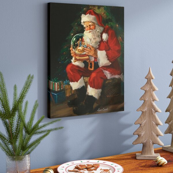 12 Pcs 6 x 6 Inch Christmas Pre Drawn Canvas for Painting Stretched  Christmas Trees Santa Snowman Canvas Boards Painting Canvas with Pictures  to Paint