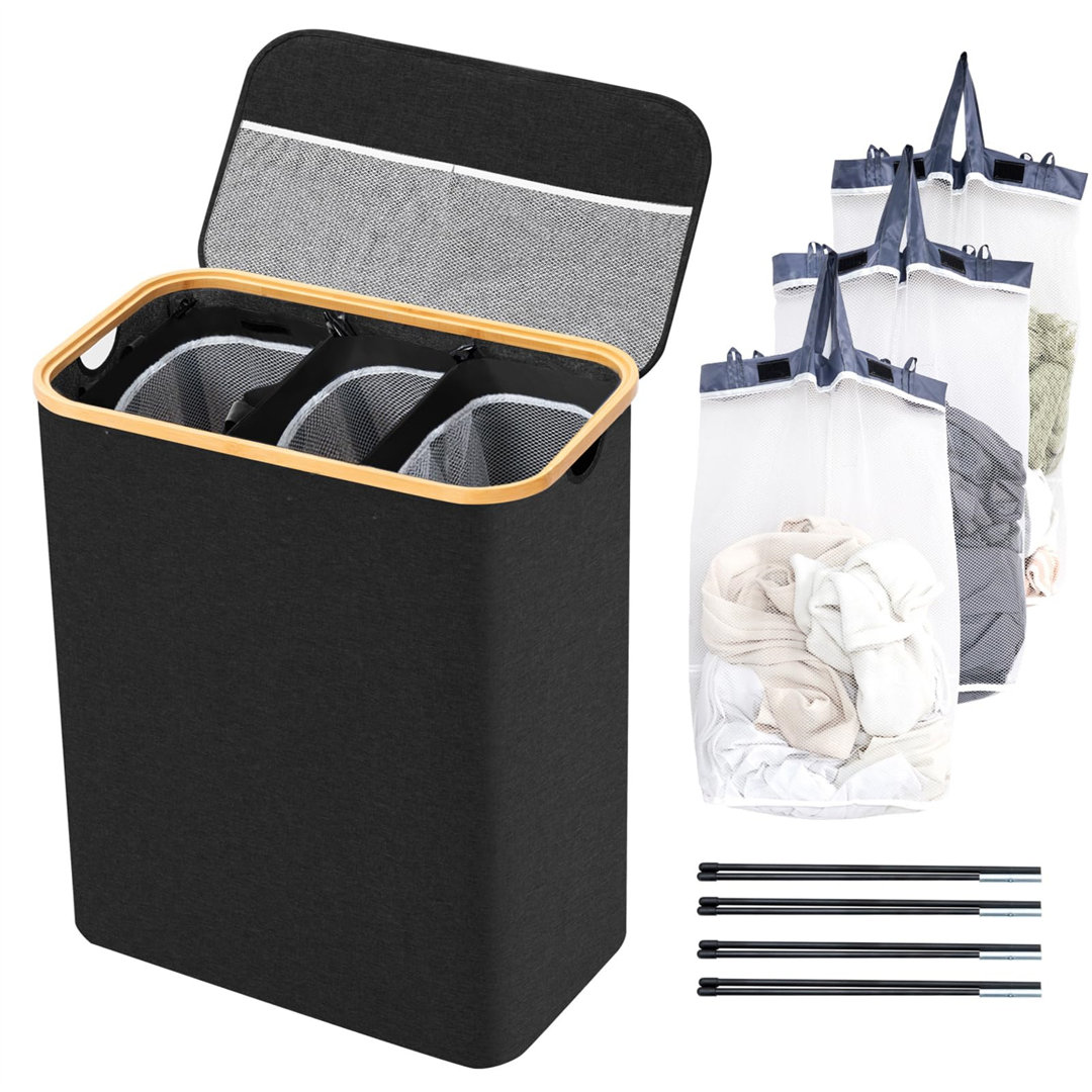 Laundry Basket With Lid