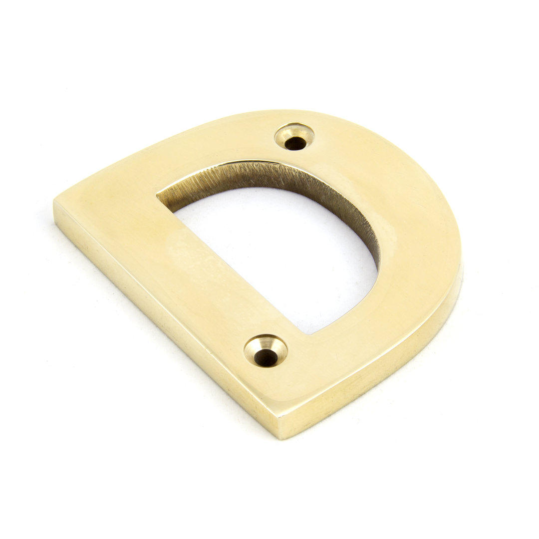 From The Anvil 83801D Polished Brass Letter D - Image 3