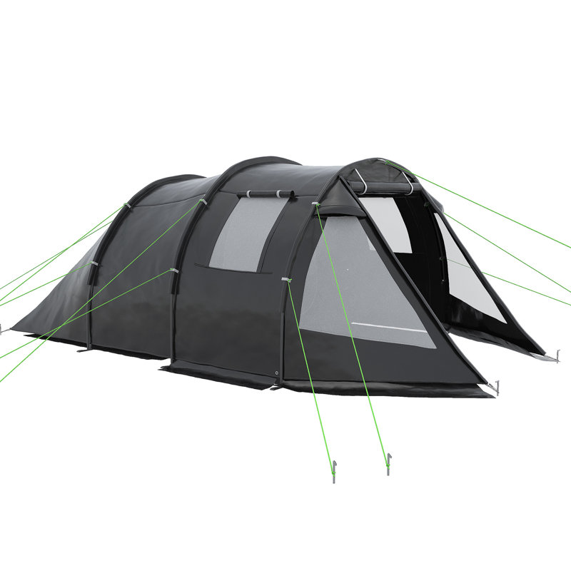 Dahlstrom 4 Person Tent, Black