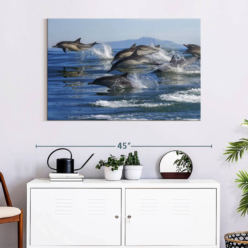 Crowle Dolphin Pod, 26" H x 39" W