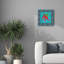 Toile épique Graffiti «Manyo Caliente 1» par Farida Zaman, 18 po x 18 po-627903345