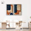 «Blue Cream», ensemble de 2 Boho Abstract par Art Remedy-114217931-114217925