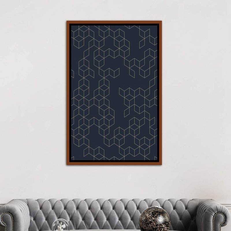 « keziah night » par florent bodart-impression sur image, H 60 po x l 40po x P 1,5 po, Toile avec cadre en bois classique