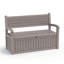 Banc de rangement extérieur imperméable et verrouillable-133421069