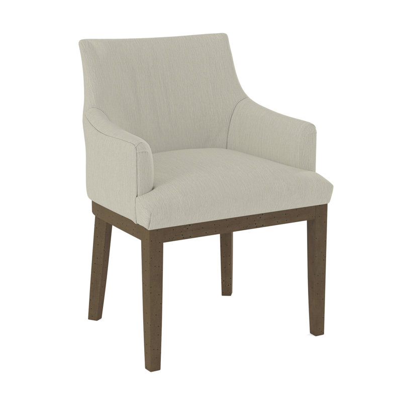 19'' H Upholstered Armchair, Espresso, 61689-88