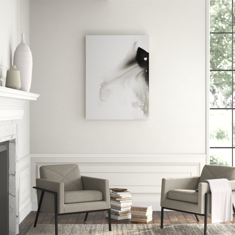 Black Splash I Print by Joyce Creiger