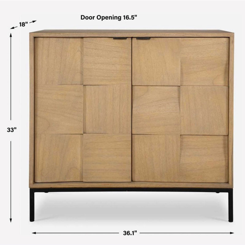 Lorenzo Rectangle Accent Cabinet