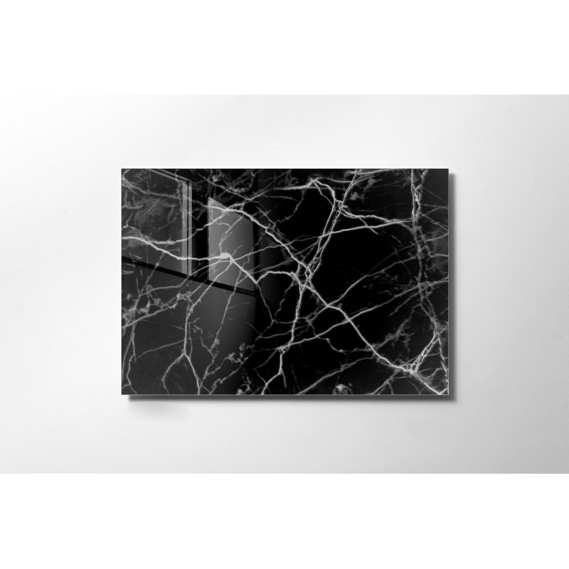 Peinture décorative en verre trempé, H 27,6 po x l 19,7 po x P 1 po