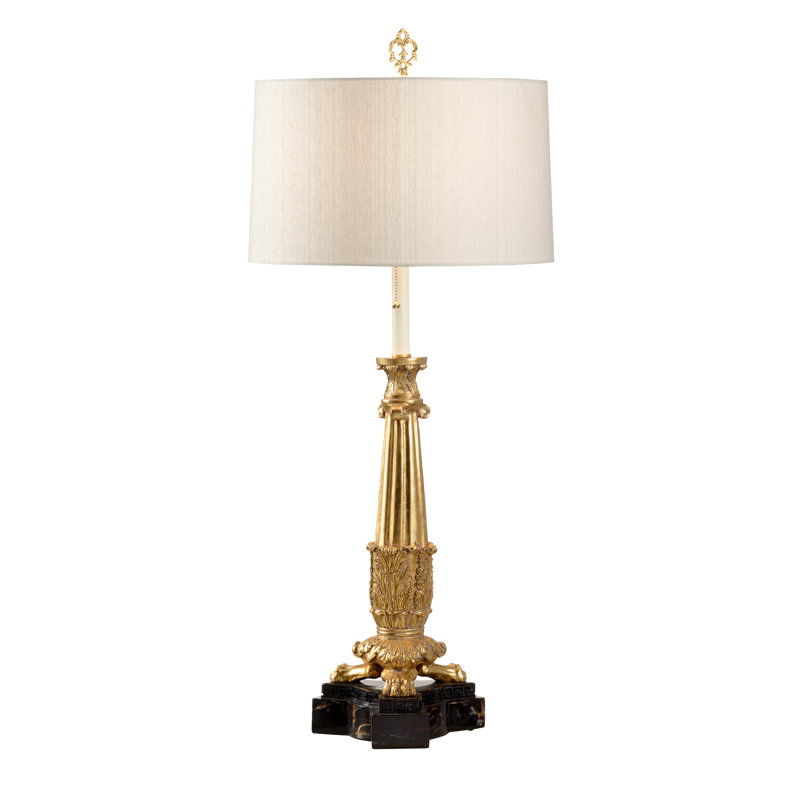 Table Lamp, Cream Raw