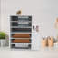 Classeur empilable en bois manufacturé Jazziah-829819979
