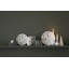 Hammershøi 2.2" Porcelain Tabletop Candlestick Holder-1251340835