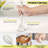 15 PCS Silicone Cooking Utensil Set, Kitchen Utensils Set, White