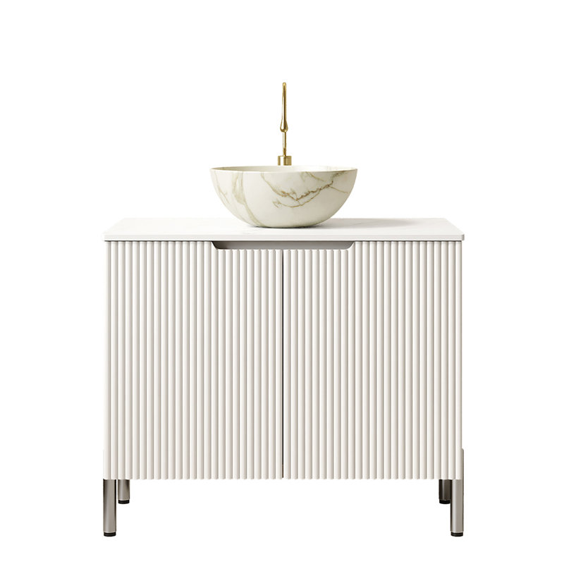 TURIO 30" Bathroom Vanity With Sink, White