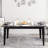Kanisha Modern Multipurpose Dining Table, Black Marble Pattern, 70.9 x 30.2 x 35.9 inches | 100% Melamine Coated Particle Board, Thickness: 0.7 inches | Stylish & Durable Design for Home Dining & Entertaining