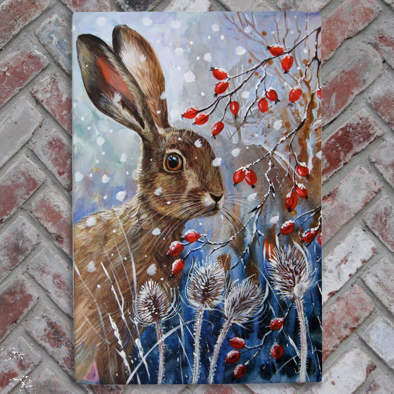 JUDITH YATES Farmhouse Wall Decor on Ceramic