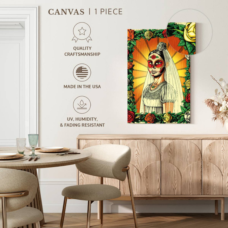 Leisha Muerta Bride, 39" H x 26" W