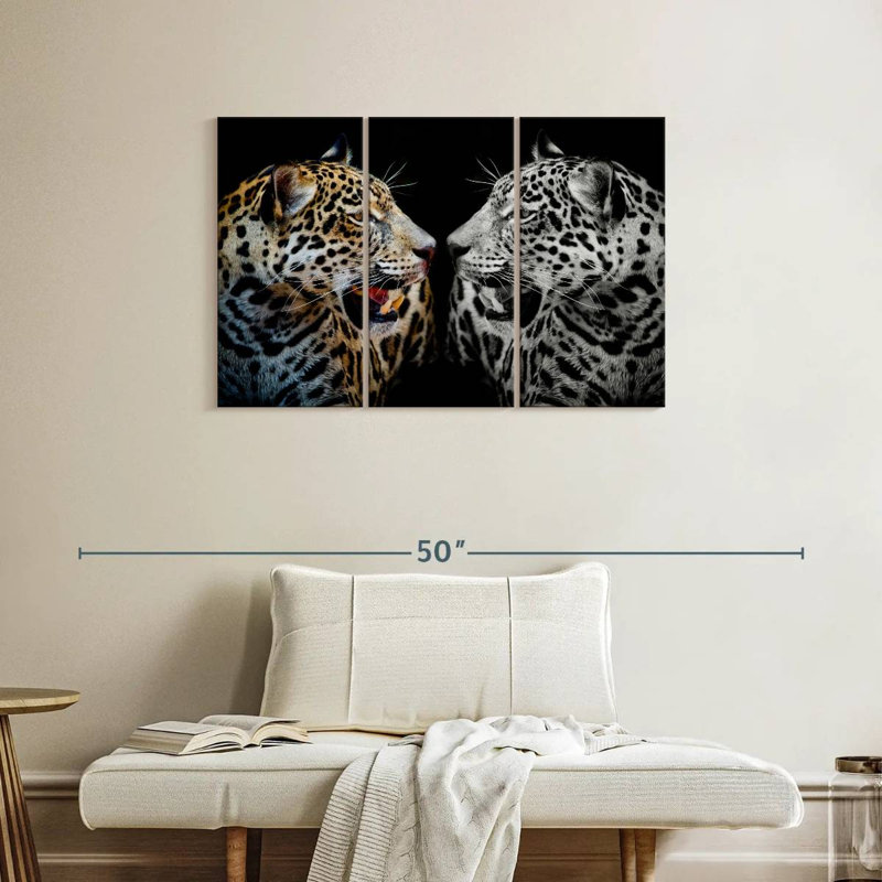 Brampt Jaguar Reflection, 24" H x 38" W