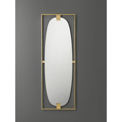 Paolo Metal Flat Wall Mirror