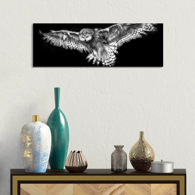 Snowy In The Rain by Susan Breau - Wrapped Canvas Panoramic Gallery-Wrapped Canvas Giclée