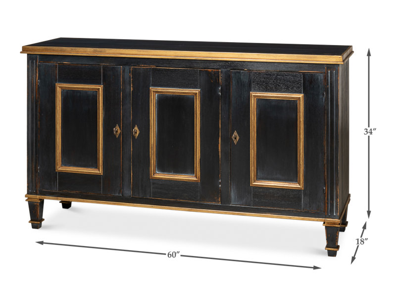 Blarwood 60'' W Solid Wood Sideboard