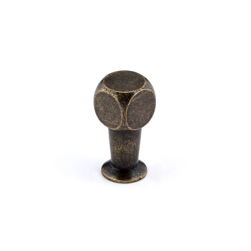 Poignée ronde 3/8" de diamètre Expression, Bronze brillant