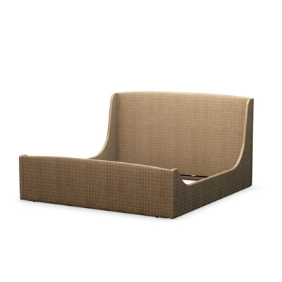 Swan Upholstered King Bed