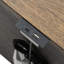 Table de chevet 3 tiroirs avec USB Fontevraud