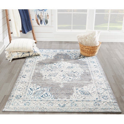 Tapis oriental gris St. Nicholas