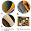 Circular Retro Dynamics I - Art mural encadré abstrait géométrique-87342693-87342696