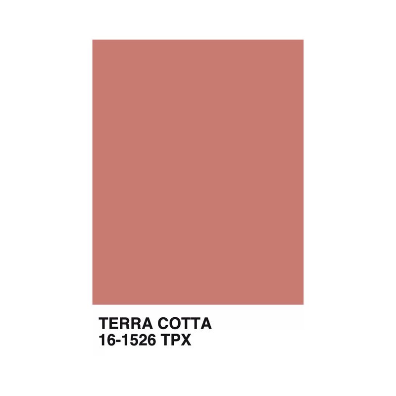 Terra Cotta 16-1526 TPX by Honeymoon Hotel - Wrapped Canvas Gallery-Wrapped Canvas Giclée, 20.32 cm H x 30.48 cm W