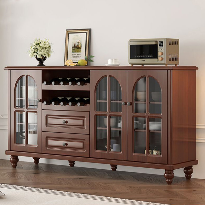 Buffet en bois de noyer massif