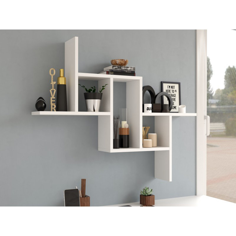 Bartolotti Floating Shelf, White